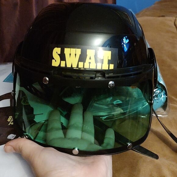 SWAT Police Officer medium kids Halloween Costume - New - Picture 3 of 5